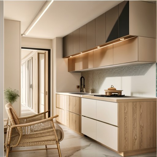 Fikirtepe residence, kitchen interior
