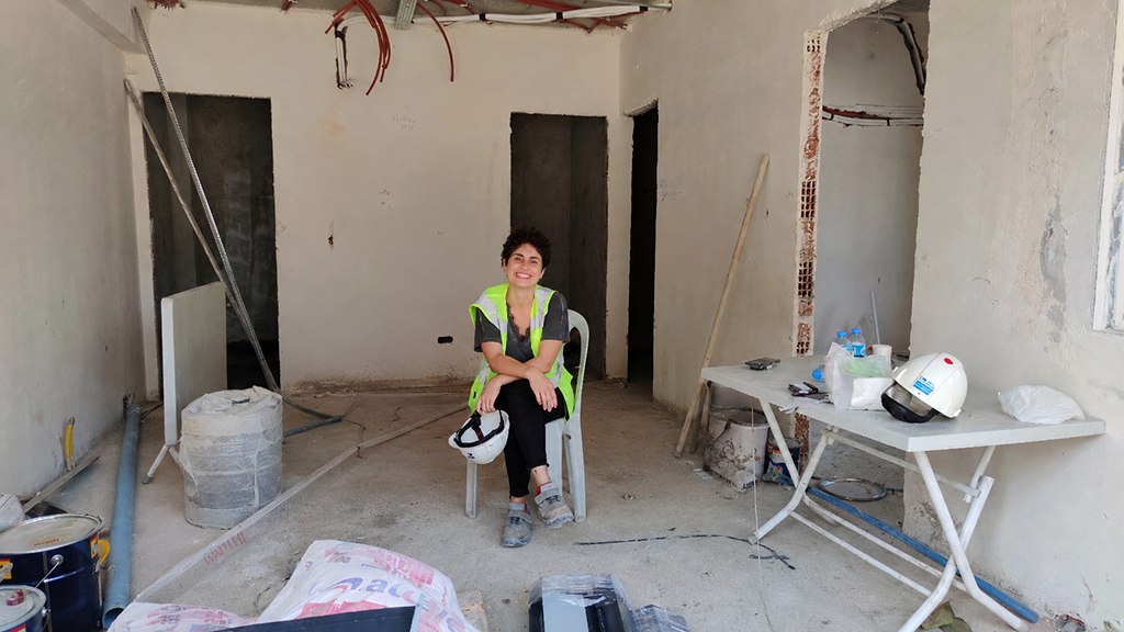 Gamze Çelik on site