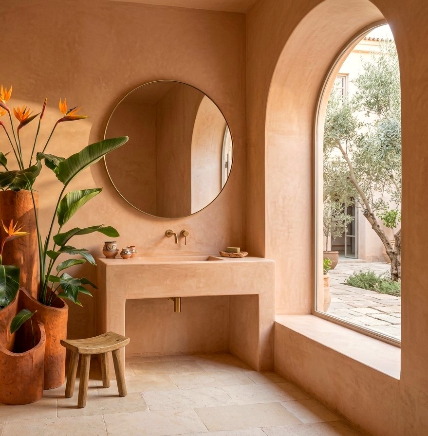 Tadelakt bathroom, why tadelakt matters